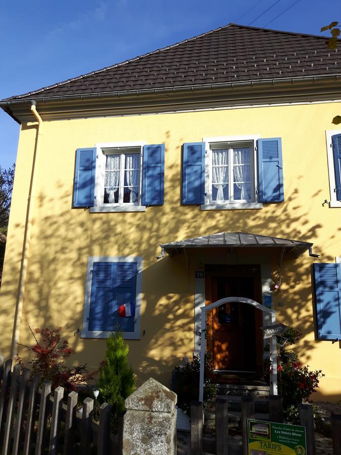Bed and Breakfast Les Volets Bleus Alsace Vosges Urbès Exterior foto